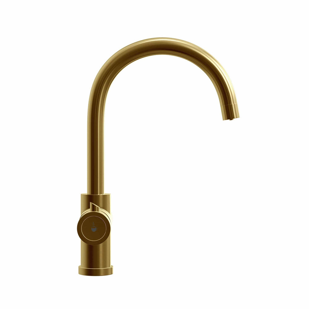 Iberia Brushed Gold Instant Boiling Water Tap | Instanti