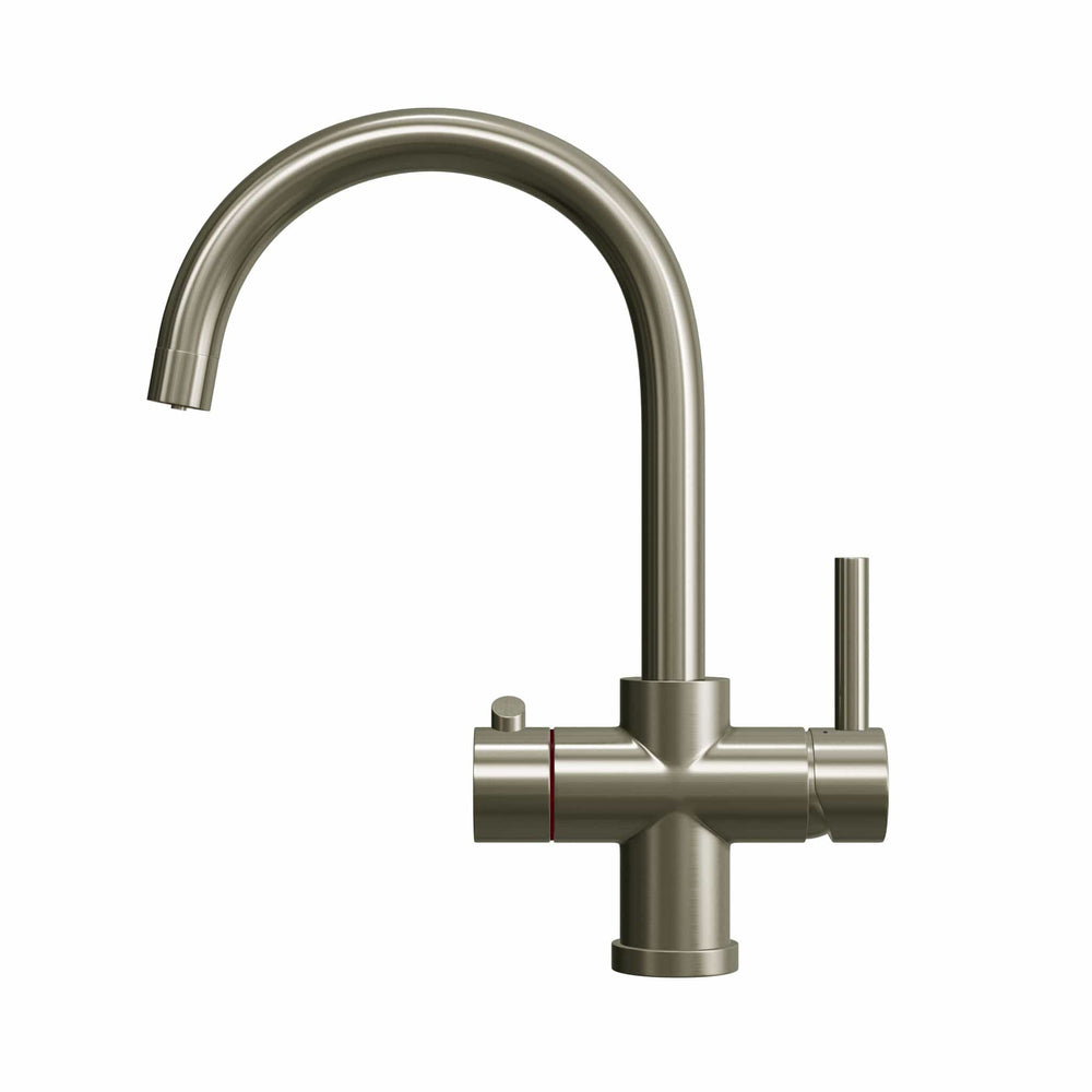 Iberia Brushed Nickel Boiling Water Tap | Instanti