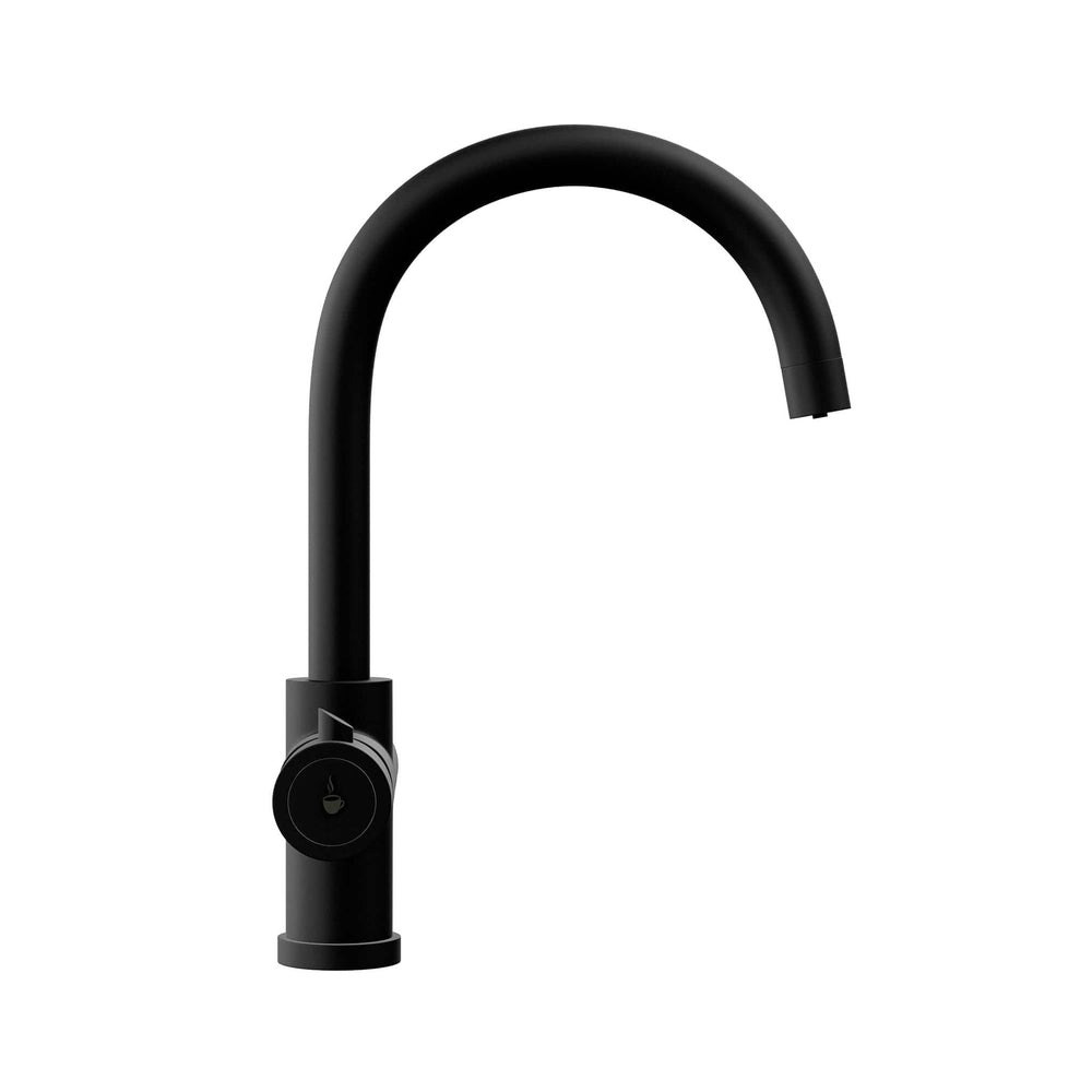 Iberia Matt Black Instant Boiling Water Tap | Instanti