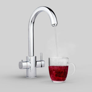 Ilyas Polished Chrome Instant Boiling Water Tap | Instanti