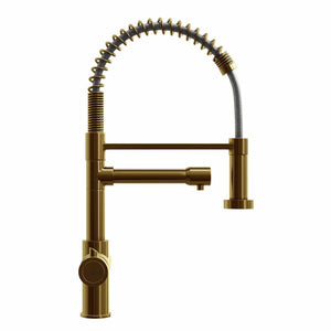 Ikon Brushed Gold Instant Boiling Water Tap | Instanti