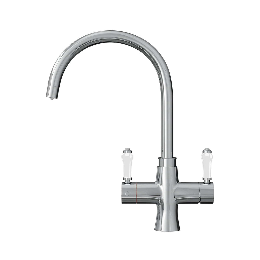 Ignite Polished Chrome Victorian Boiling Water Tap | Instanti