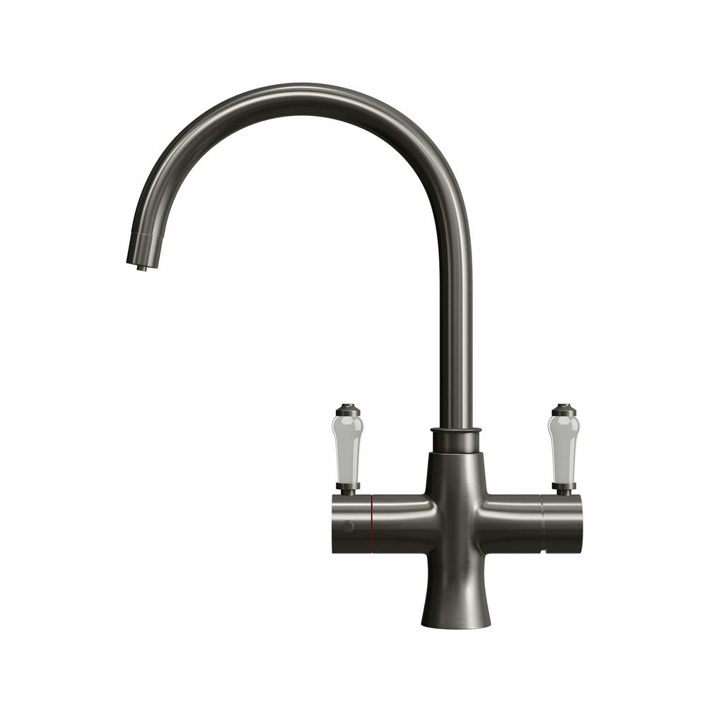 Ignite Brushed Gunmetal Grey Instant Boiling Water Tap | Instanti